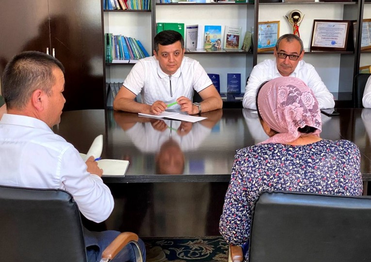 “Бинокор” маҳалла фуқаролари учун сайёр қабул ташкил этилди