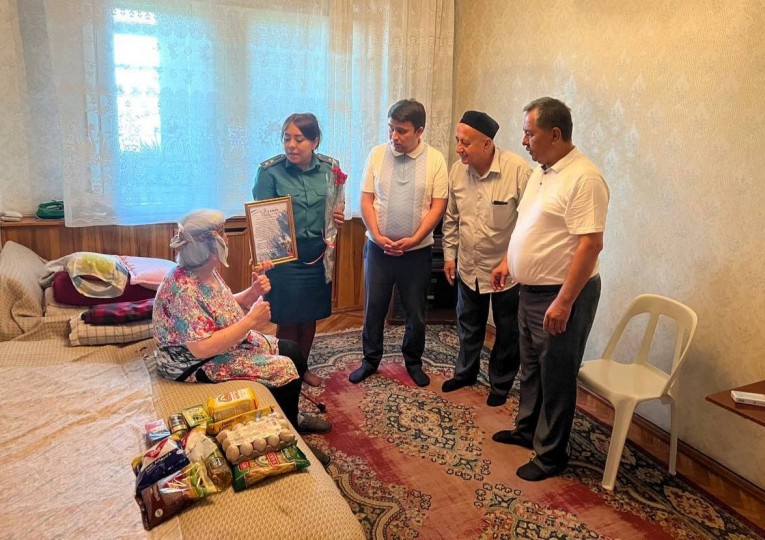 Туманимизда 9 май - Хотира ва қадрлаш кунига бағишланган тадбирлар давом этмоқда.