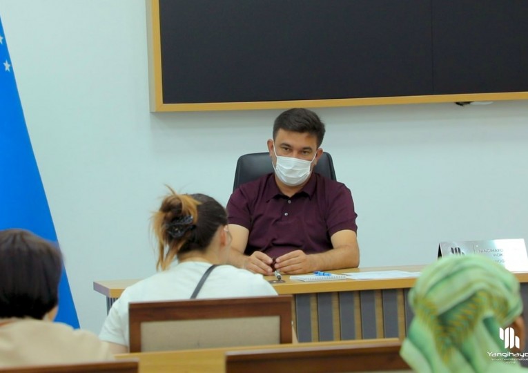 Қабулда жами 30 га яқин фуқаро мурожаатлари тингланди