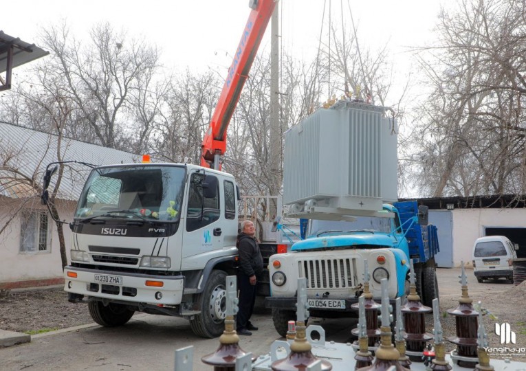 Янгиҳаёт туманида электр тармоқларини яхшилаш ва модернизация қилиш ишлари бошлаб юборилди