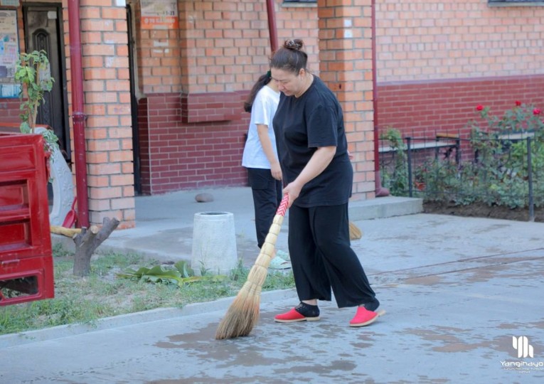 Наши граждане также неравнодушны к благоустройству махалли