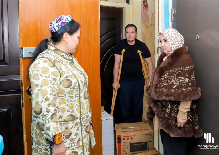 Рамазон ойида кексалар, ижтимоий ҳимояга мухтож ҳамда имконияти чекланган фуқароларни йўқлаш хайрли ишдир.