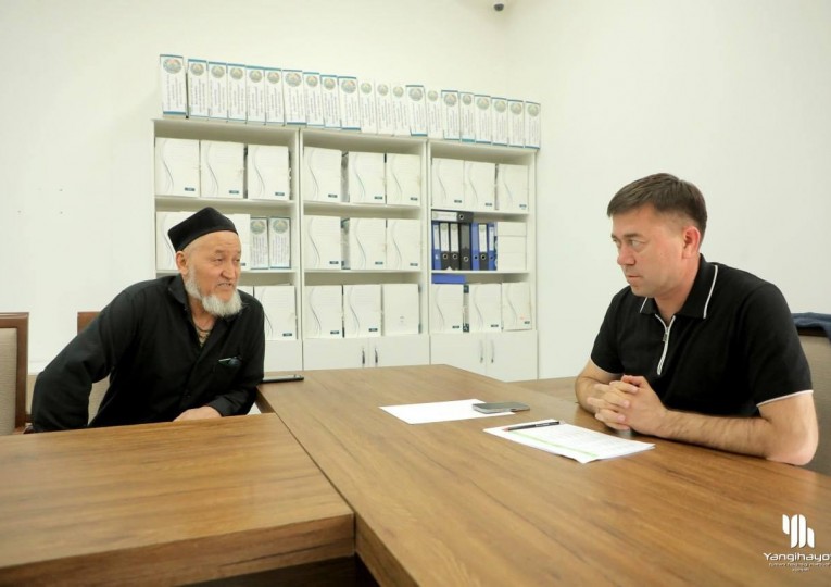 Туман ҳокимлиги биносида навбатдаги фуқаролар қабули бўлиб ўтди.