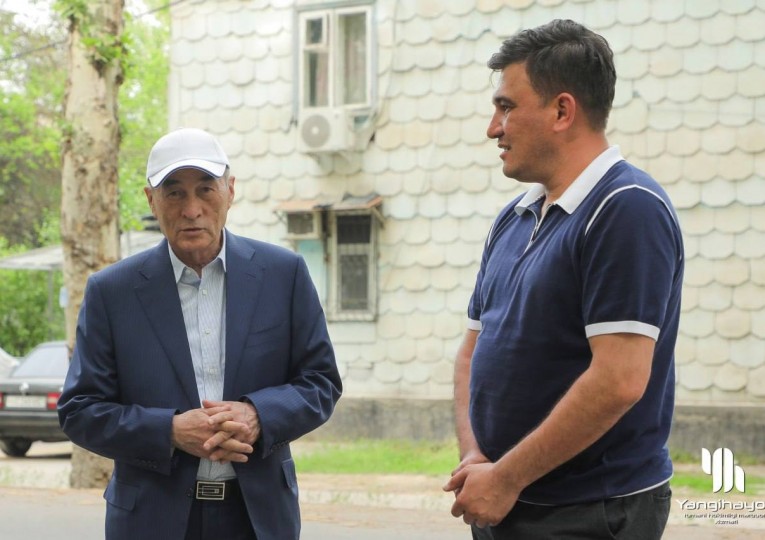 Президент халқ қабулхонаси вакили Янгиҳаёт туманида бўлди