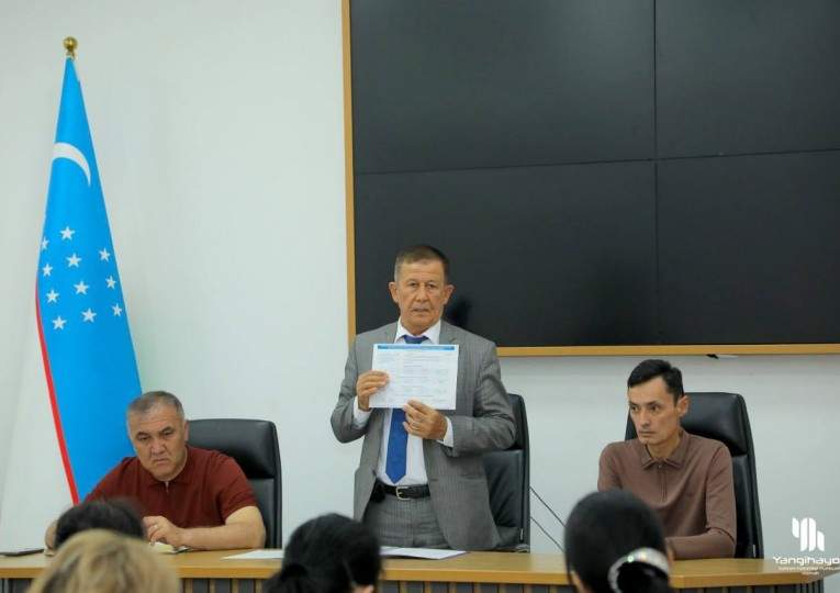 Mahallalar raislari saylovini o‘tkazish bo‘yicha seminar bo‘lib o‘tdi