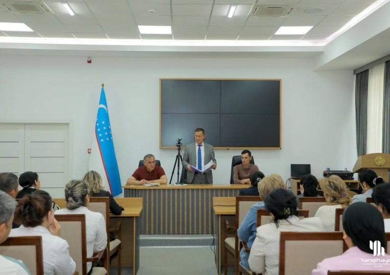 Mahallalar raislari saylovini o‘tkazish bo‘yicha seminar bo‘lib o‘tdi