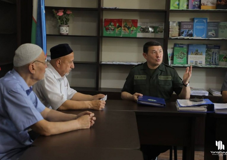 Янгиҳаёт тумани прокурори, туман ИИО ФМБ бошлиғи 