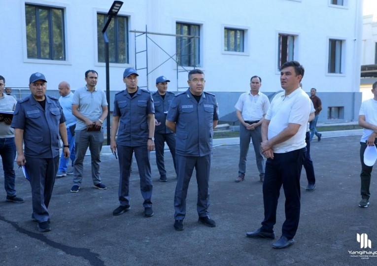 Бугун Ўзбекистон Республикаси ички ишлар вазири Янгиҳаёт туманида бўлди.