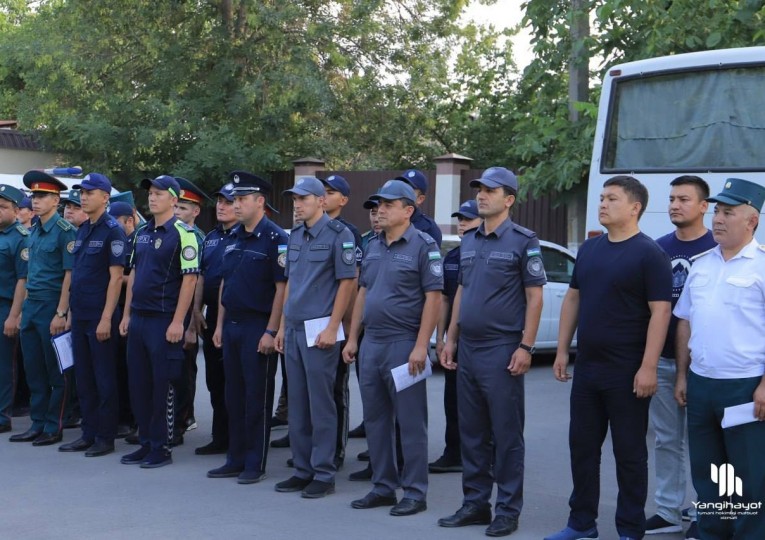 Бугун туман ҳокими, туман прокурори, туман ИИО ФМБ бошлиғи ва масъул раҳбарлар иштирокида...