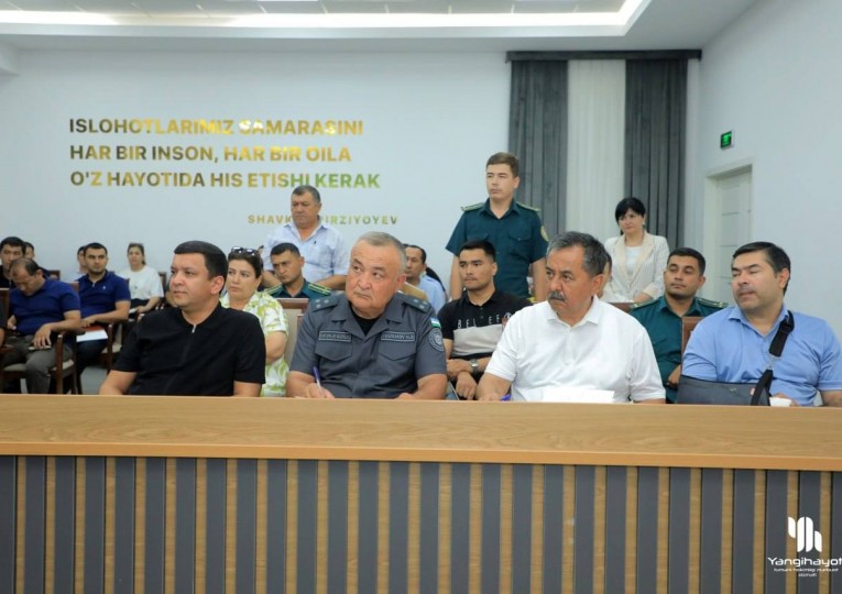 Куни кеча туман прокурори, туман ИИО ФМБ бошлиғи...