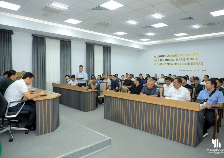 Куни кеча туман прокурори, туман ИИО ФМБ бошлиғи...