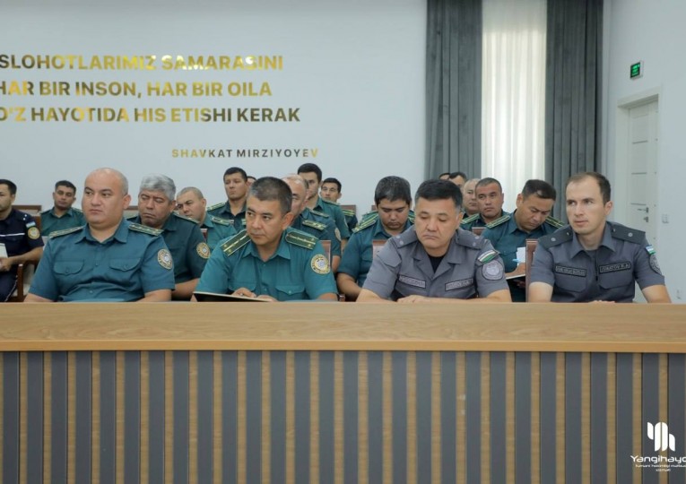 Profilaktika inspektorlarining faoliyati sarhisob qilindi