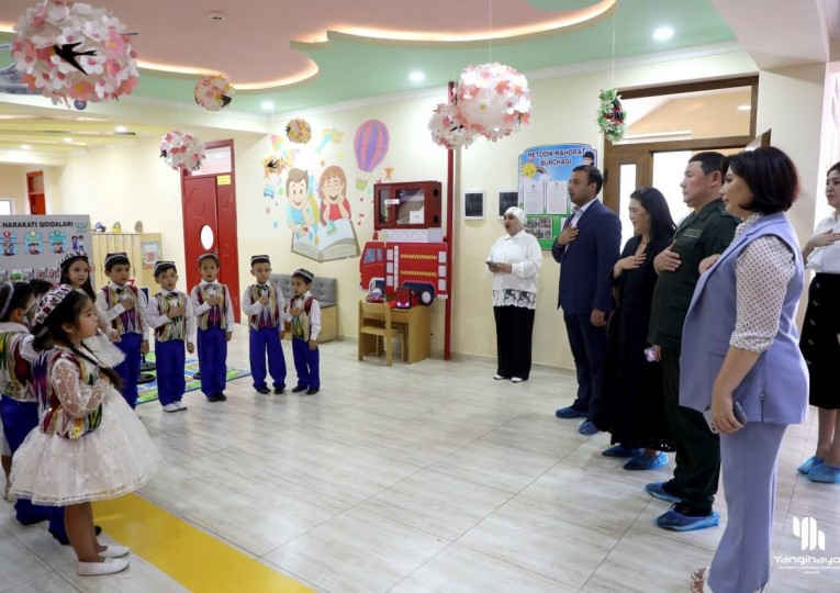50-sonli davlat maktabgacha ta’lim tashkilotida “Ochiq eshiklar kuni” tashkil etildi.