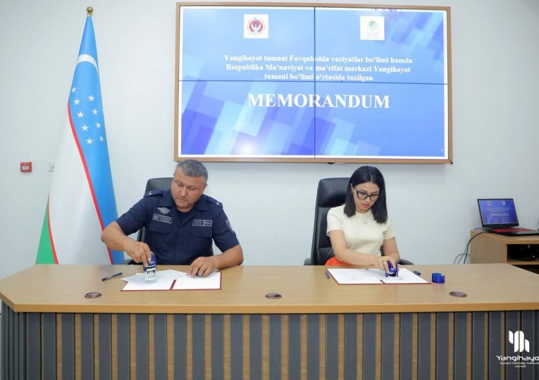 Bugun tuman hokimligi binosida...